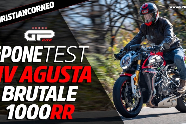 Moto - Test: Prova MV AGUSTA BRUTALE 1000 RR: nuda d’autore