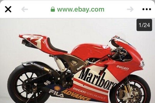 MotoGP: In vendita a un milione su eBay la Ducati GP3 MotoGP ex-Bayliss del 2003!