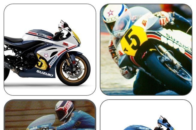 Moto - News: Suzuki Italia celebra Lucchinelli ed Uncini con la GSX-R1000R Legend Edition