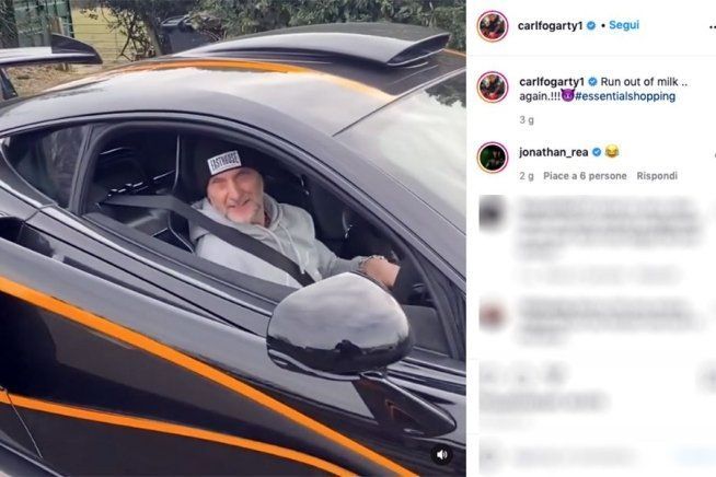 SBK: Carl Fogarty ha fretta di fare shopping con la sua nuova McLaren 620 R!