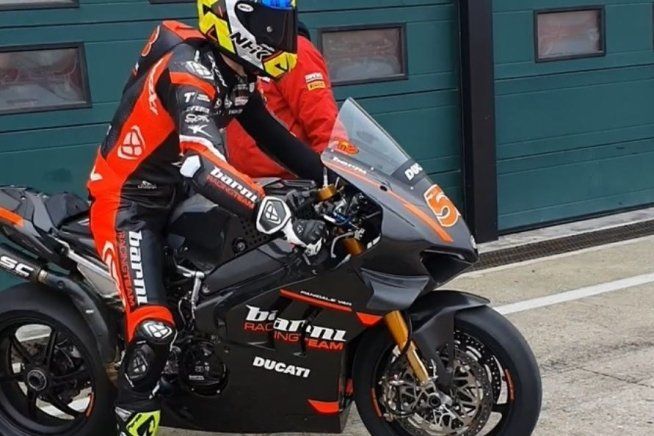 SBK: Misano: ecco Tito Rabat al debutto sulla Ducati V4