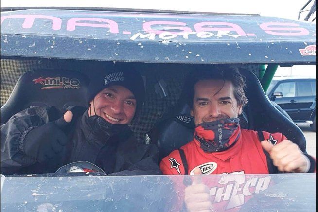 SBK: Carlos Checa terzo nella Italian Baja con la CAN AM Maverick X3