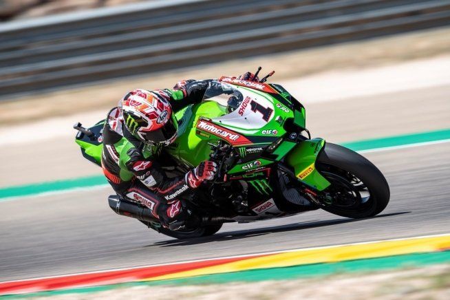 SBK: Rea domina Gara 1 ad Aragon e raggiunge quota 100! 4° Redding