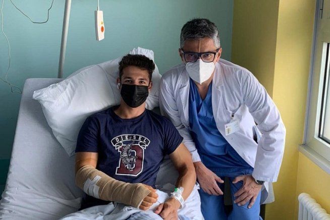 Moto2: Sindrome compartimentale: Dalla Porta operato al braccio destro