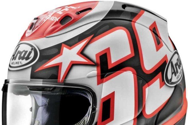 MotoGP: Arai e la famiglia Hayden ricordano il #69 con il 'Nicky Reset Corsair-X'
