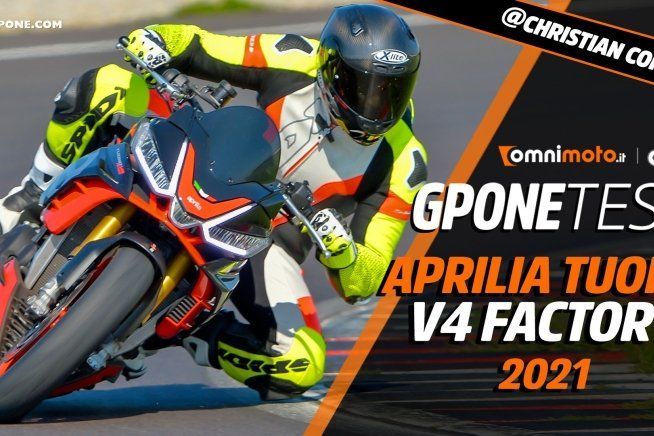 Moto - Test: Prova video | Aprilia Tuono V4 Factory 2021: reginetta da pista!
