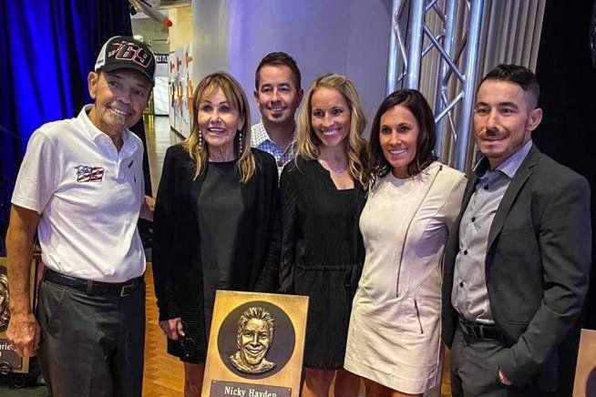 MotoGP: Nicky Hayden è entrato nella Motorsport Hall of Fame of America