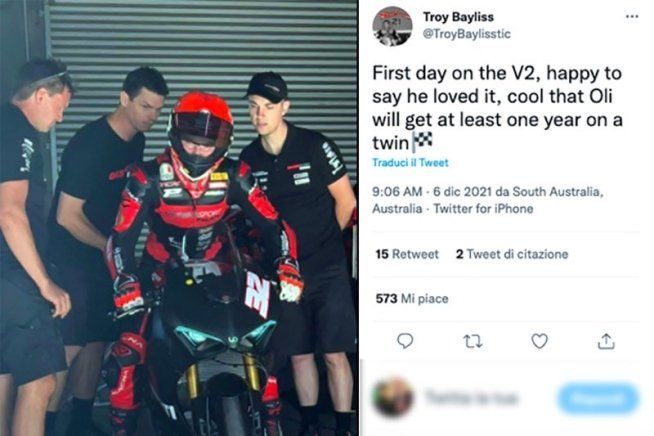 SBK: Ducati ritrova Bayliss: Oli debutta sulla Panigale V2 in Australia