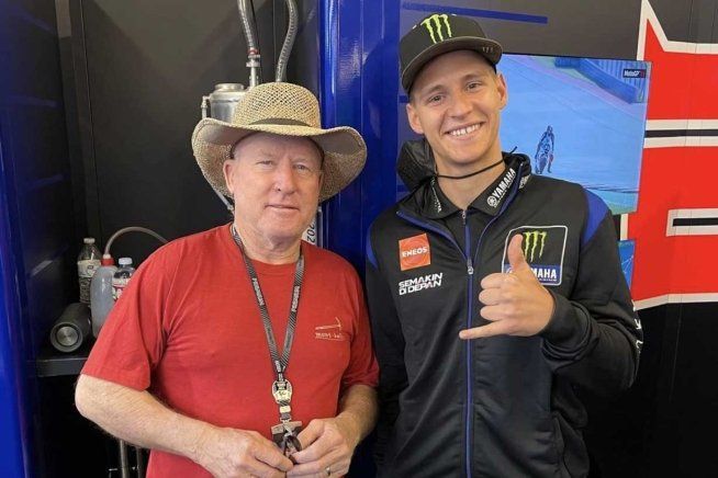 MotoGP: Quartararo incontra una leggenda ad Austin: Kenny Roberts sr