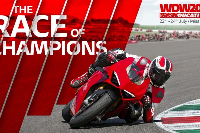 MotoGP: WDW: Tutti contro tutti. I campioni Ducati si sfidano sulla Panigale