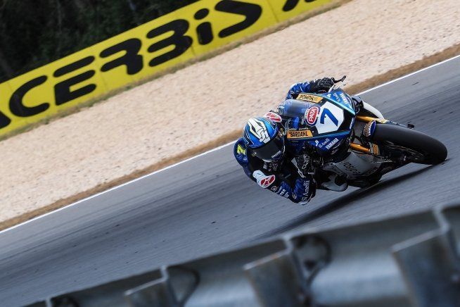 SBK: Estoril, FP1: Baldassarri la spunta nel testa a testa con Aegerter, 9° Bulega