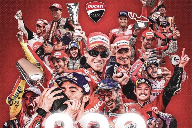 MotoGP: Domenicali ringrazia Ducati per i 1.000+200 podi: occhio al particolare!