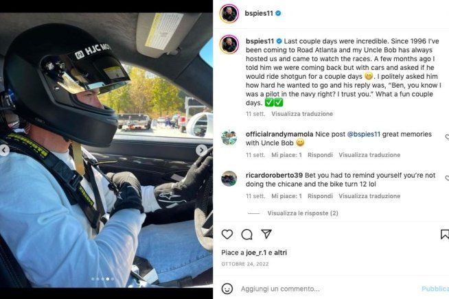 MotoGP: Anche Spies cede al fascino delle quattro ruote: al volante di una Porsche