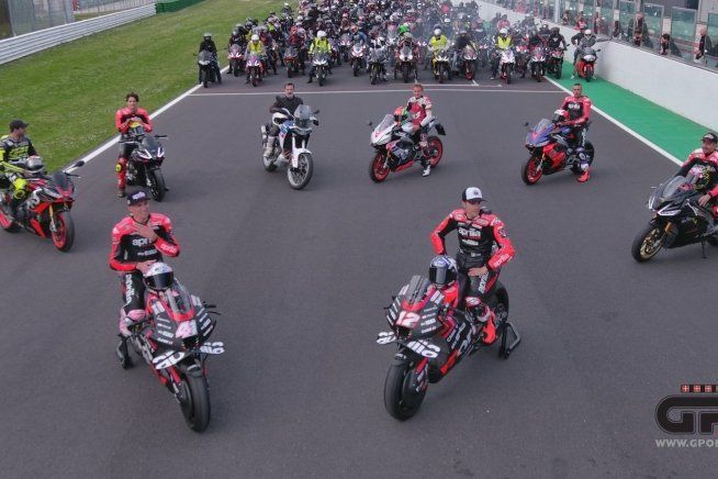 MotoGP: Sabato 27 maggio a Misano torna l'Aprilia All Stars