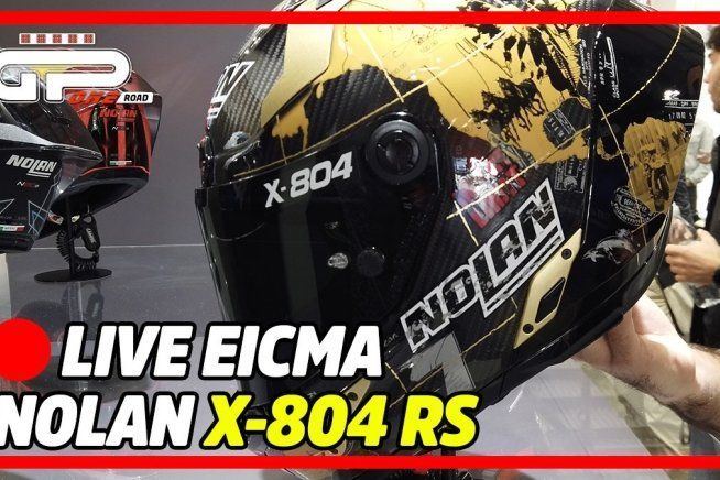 EICMA: EICMA - Nolan X-804 RS: il casco che ha lasciato Stoner senza parole