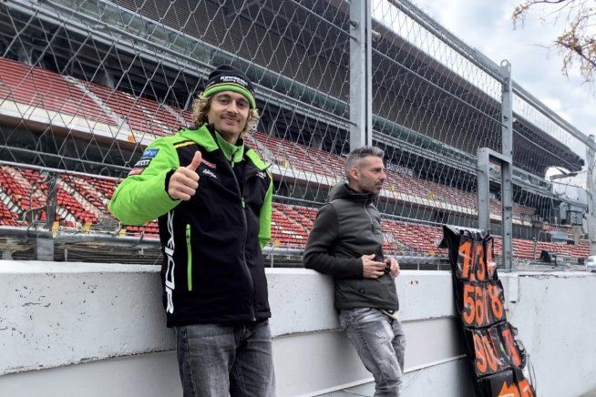 SBK: Sorpresa a Barcellona: Melandri nel box Kawasaki con Bassani