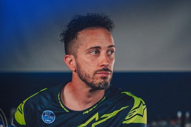 News: Incidente per Dovizioso col cross: tac negativa e clavicola rotta 
