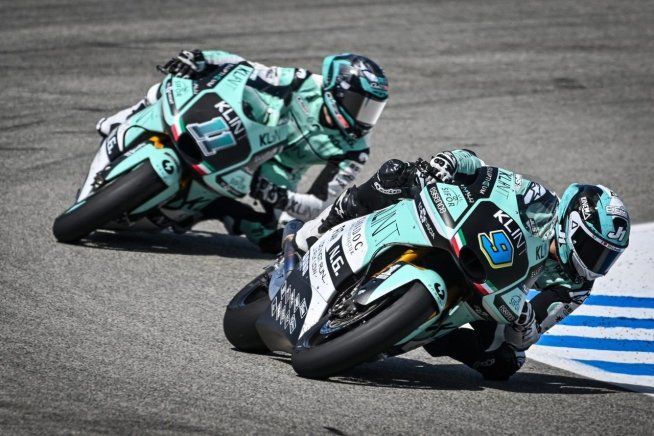 Moto2: La wildcard Jorge Navarro vola nelle FP2 a Barcellona, 2° Joe Roberts, 3° Munoz