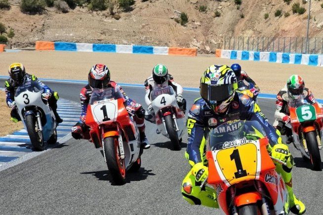 News: Non solo Superbike: a Jerez Rossi prova anche la Yamaha 500 di Lawson!