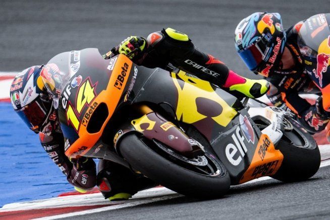 Moto2: Misano 2: Arbolino fa la voce grossa nelle FP2 seguito da Canet, 9° Foggia