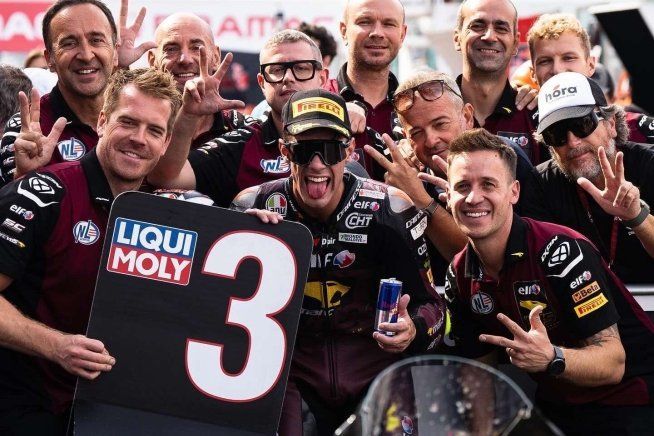 Moto2: Arbolino: "Che rabbia l'errore, ma adesso penso solo a tornare sul podio"