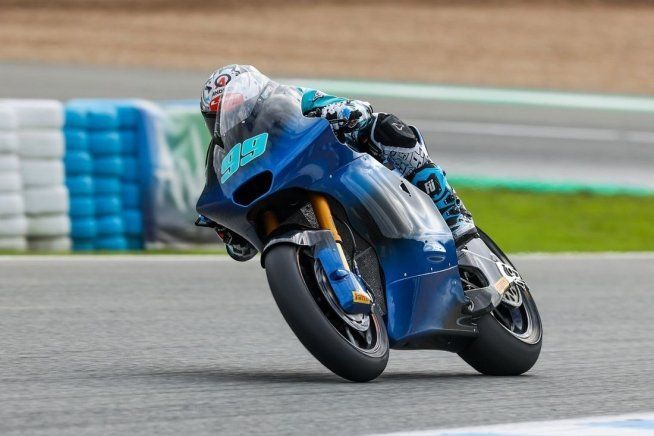 Moto2: Test a Jerez - La sorpresa è Huertas, Arbolino debutta sulla Boscoscuro