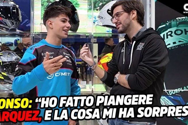 Moto3: David Alonso: "Ho fatto piangere Marquez, e la cosa mi ha sorpreso”