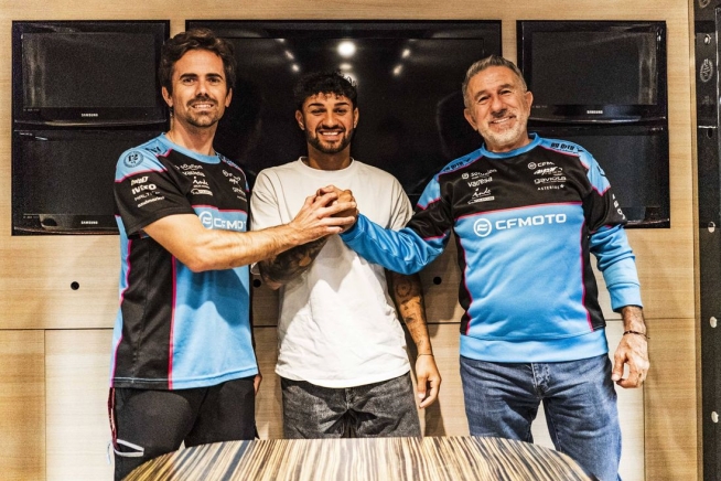 Moto3: Dennis Foggia torna in Moto3: nel 2025 correrà con il team CFMOTO Aspar