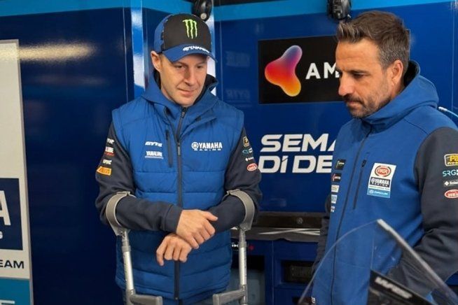 SBK: Sorpresa a Portimao: Jonathan Rea è tornato nel box Yamaha!
