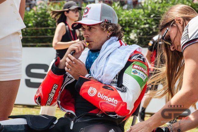 SBK: Bassani: “Ci manca potenza? Quando Bulega mi ha superato sono andato indietro”