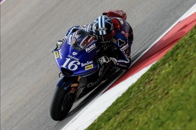 Moto2: Solo 15 minuti di asciutto a Brno. Roberts si prende le prequalifiche. Pasini 6°