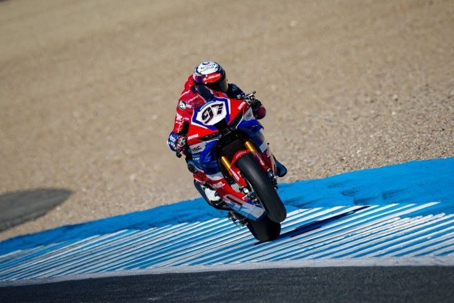 SBK: Test Jerez: Vierge porta la Honda al top, seguito dalle Bimota di Lowes e Bassani