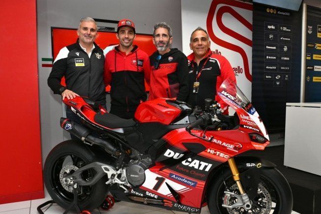 News: Pirro e Ducati lanciano la V2 Future Champ Ducati Academy, dedicata ai giovani