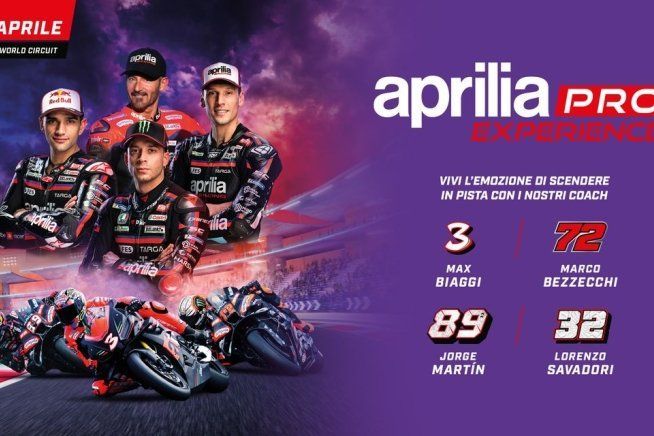 Moto - News: Aprilia Pro Experience: appuntamento a Misano il 18 aprile