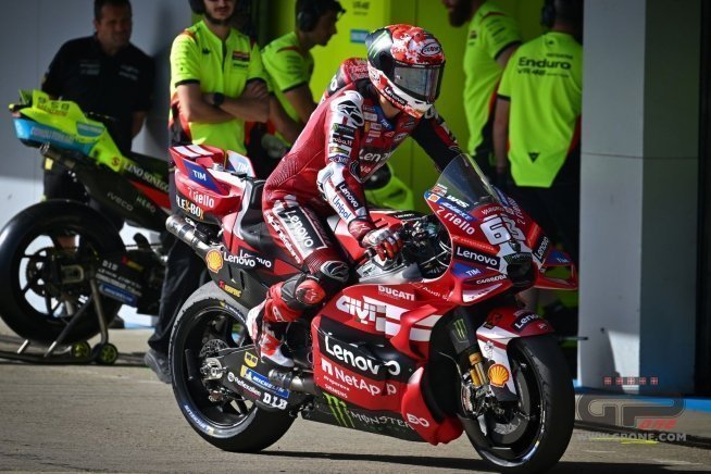 Bagnaia: “Era da tempo che eravamo fermi, oggi ho visto dei miglioramenti”
