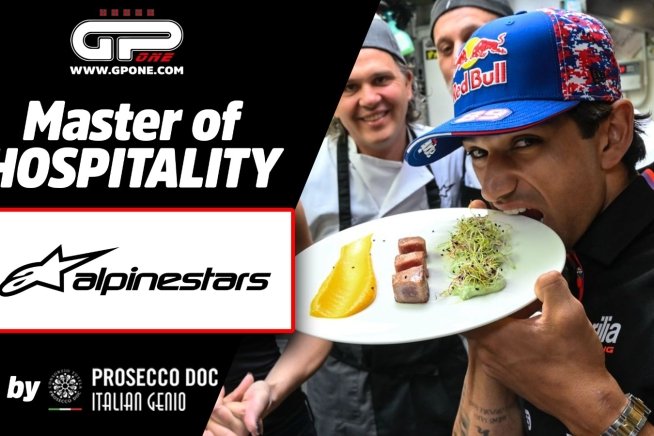 Master of Hospitality: cena al buio in Alpinestars con Jorge Martin alla guida