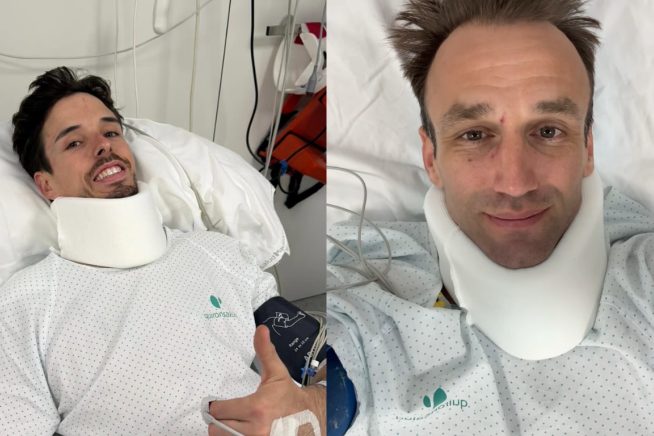 Alex Marquez e Johann Zarco rassicurano tutti dopo gli incidenti