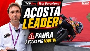 TGPOne Barcelona Test: Acosta in the Lead, Concerns Remain for Martín