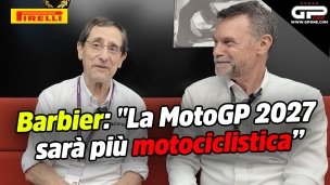 Barbier: "The 2027 MotoGP season will be more about the bikes. With Pirelli, there will be immediate grip and less extreme performance."