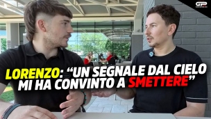 Lorenzo: "A sign from above told me it's time to move on and enjoy life"