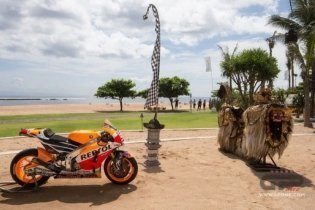 La presentazione Honda-HRC a Bali