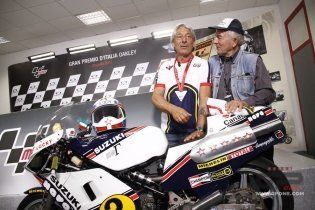 MotoGP: Marco Lucchinelli fra le leggende del motociclismo