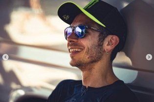 : Rossi e Dovizioso insieme sulla pista di cross di Cavallara 