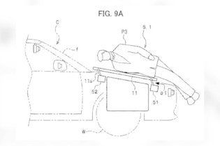 Moto - News: Honda brevetta un airbag auto a difesa di pedoni e motociclisti