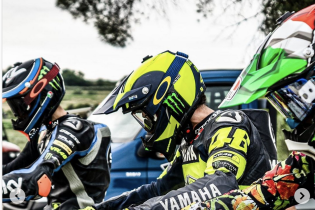 MotoGP: Di traverso al Ranch, Valentino Rossi: "finalmente siamo tornati in azione!"