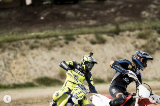 MotoGP: Di traverso al Ranch, Valentino Rossi: "finalmente siamo tornati in azione!"