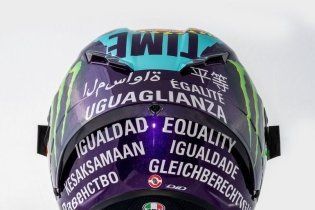 MotoGP: Franco Morbidelli produces an anti-racism helmet for Misano
