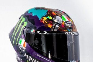 MotoGP: Franco Morbidelli produces an anti-racism helmet for Misano