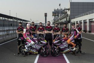 Moto3: Snipers inizia il 2021 in viola con Andrea Migno e Filip Salac
