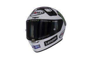 MotoGP: Valentino si fa in 9: i piloti dell’Academy a Valencia con i caschi di Rossi